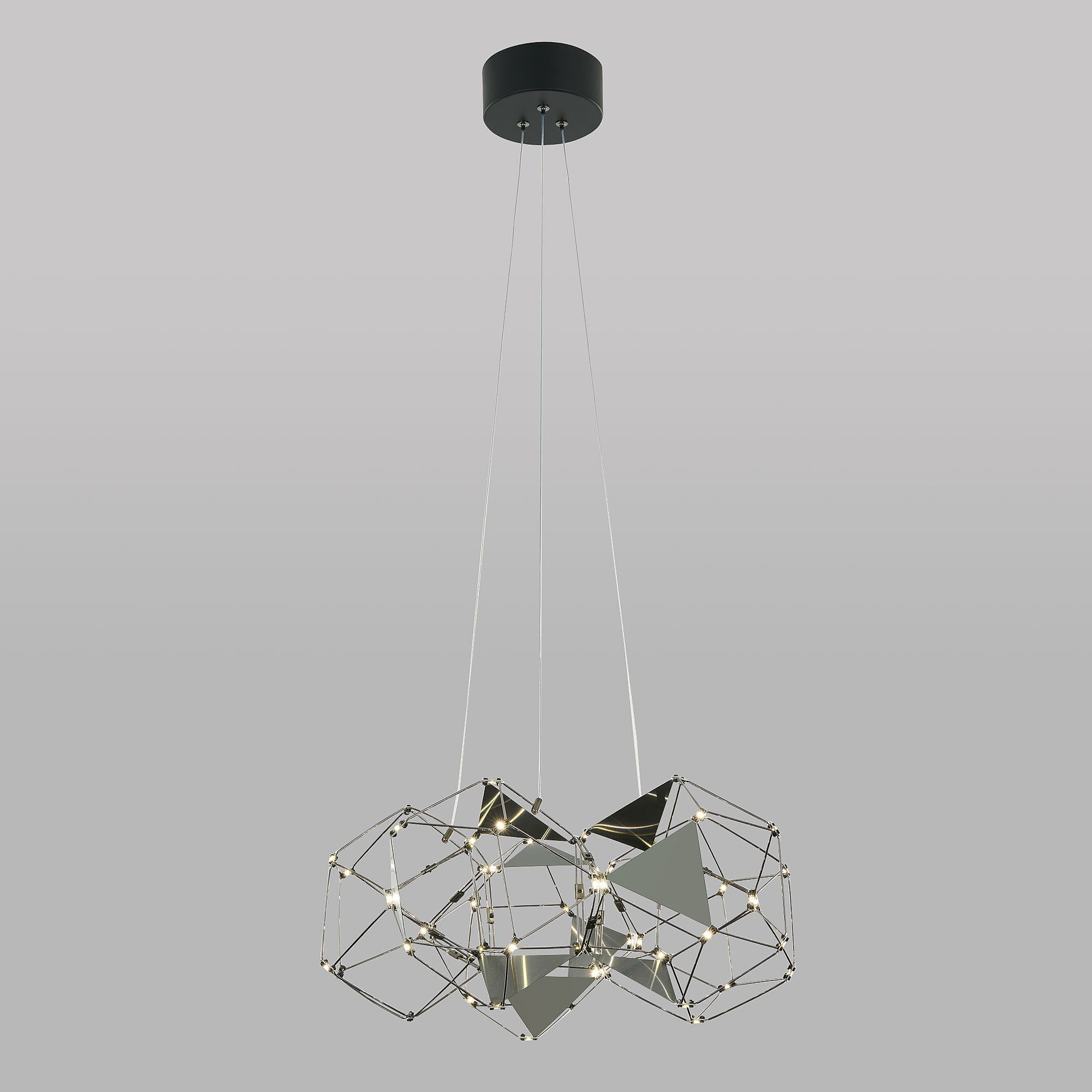 Подвесная люстра Eurosvet Uma 90369/5 черный жемчуг