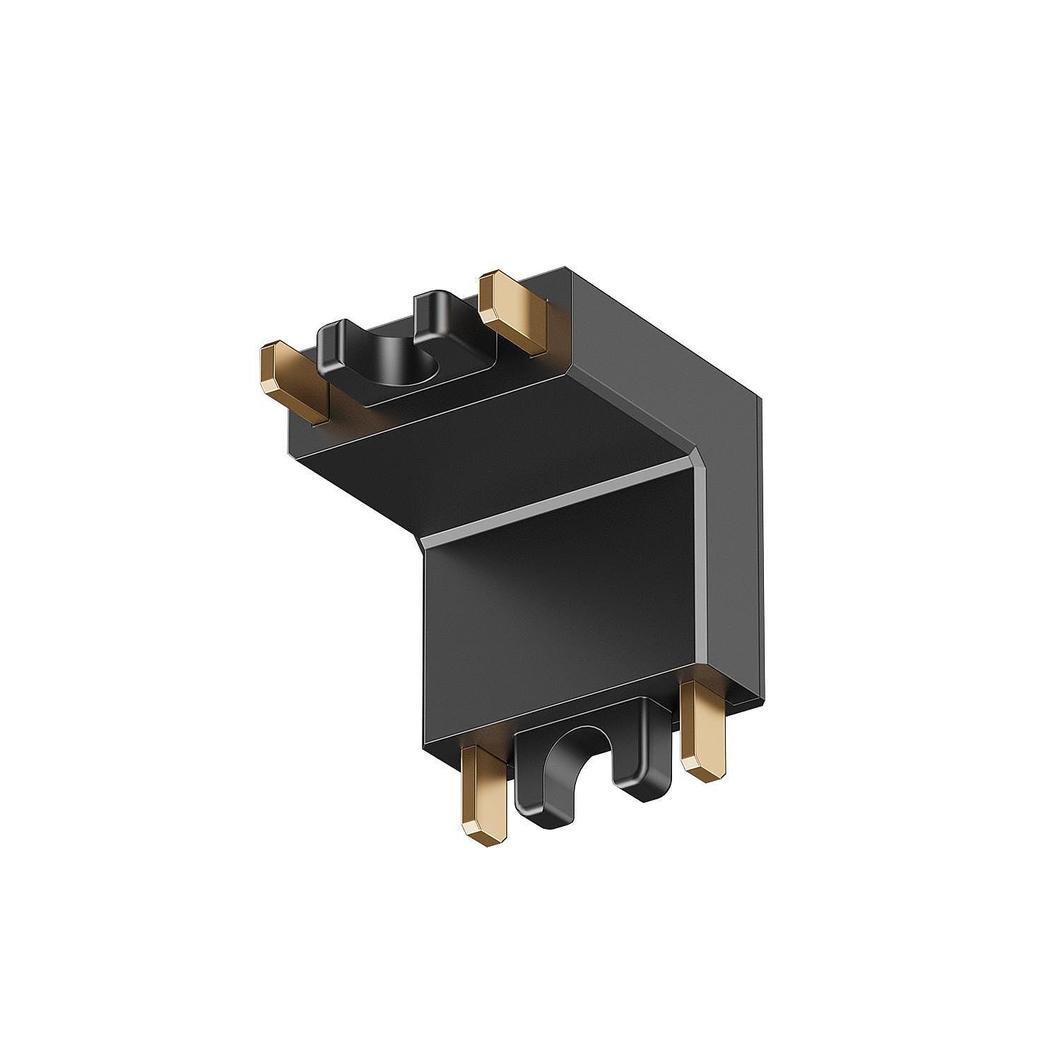 Угловой соединитель 90 стена-потолок Denkirs Air Base TR5212-BK
