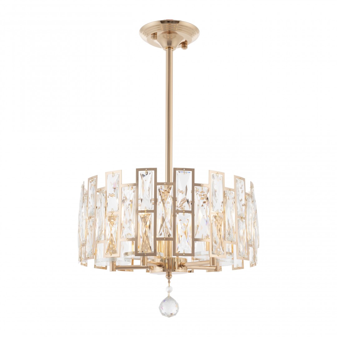 Люстра на штанге Arte Milano Sorrento-4209 374209/5/350/380 GD