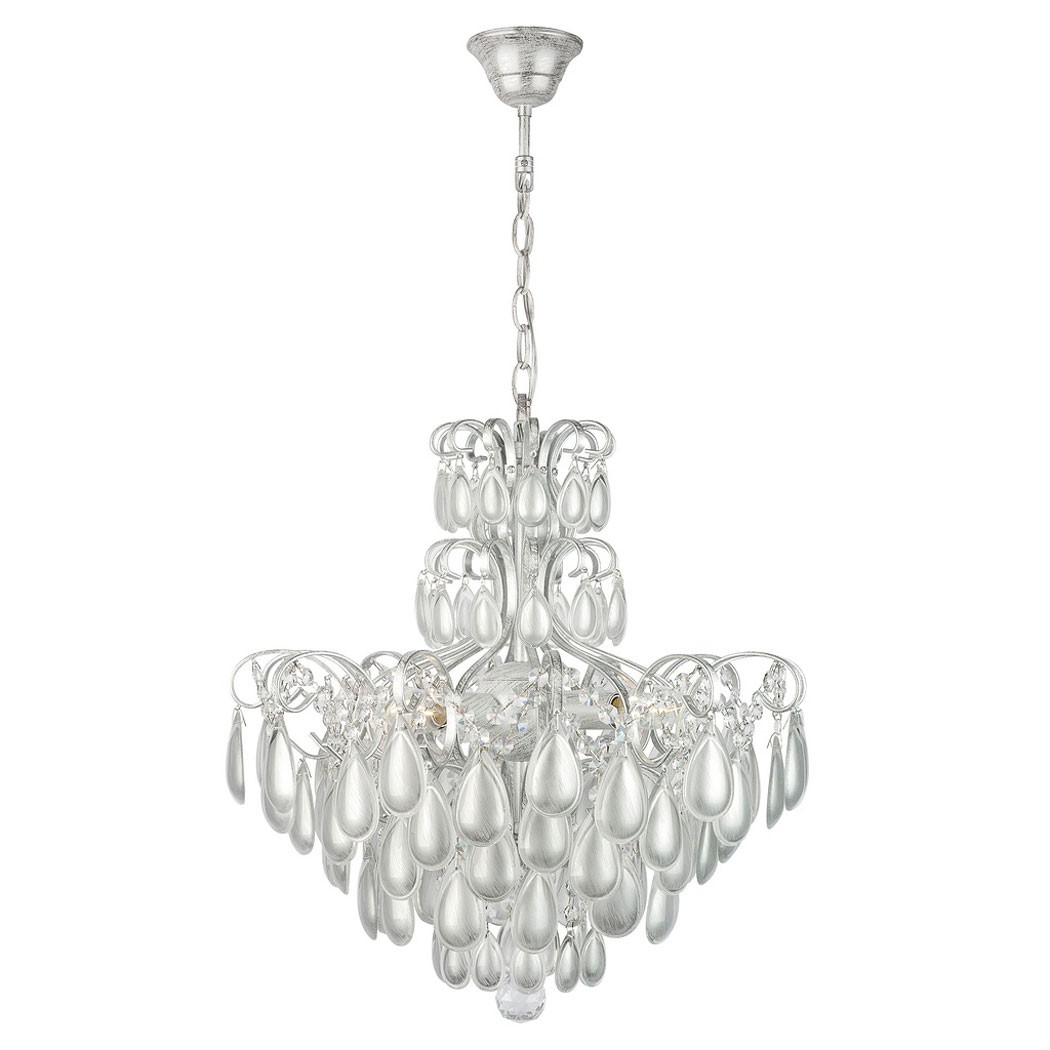 Подвесная люстра AM Group Monica MONICA SP4 SILVER