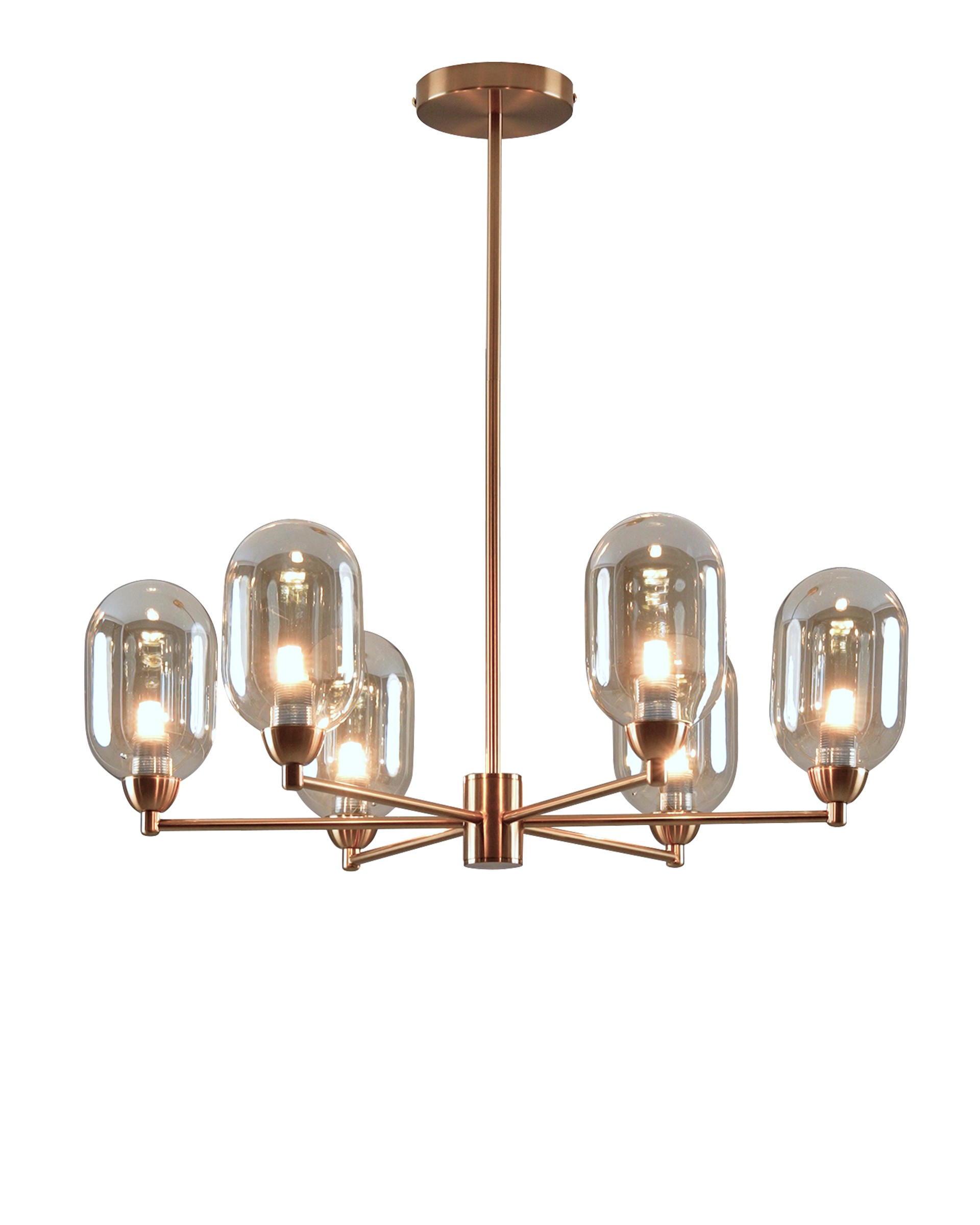 Люстра на штанге Moderli Gracy V10847-6P