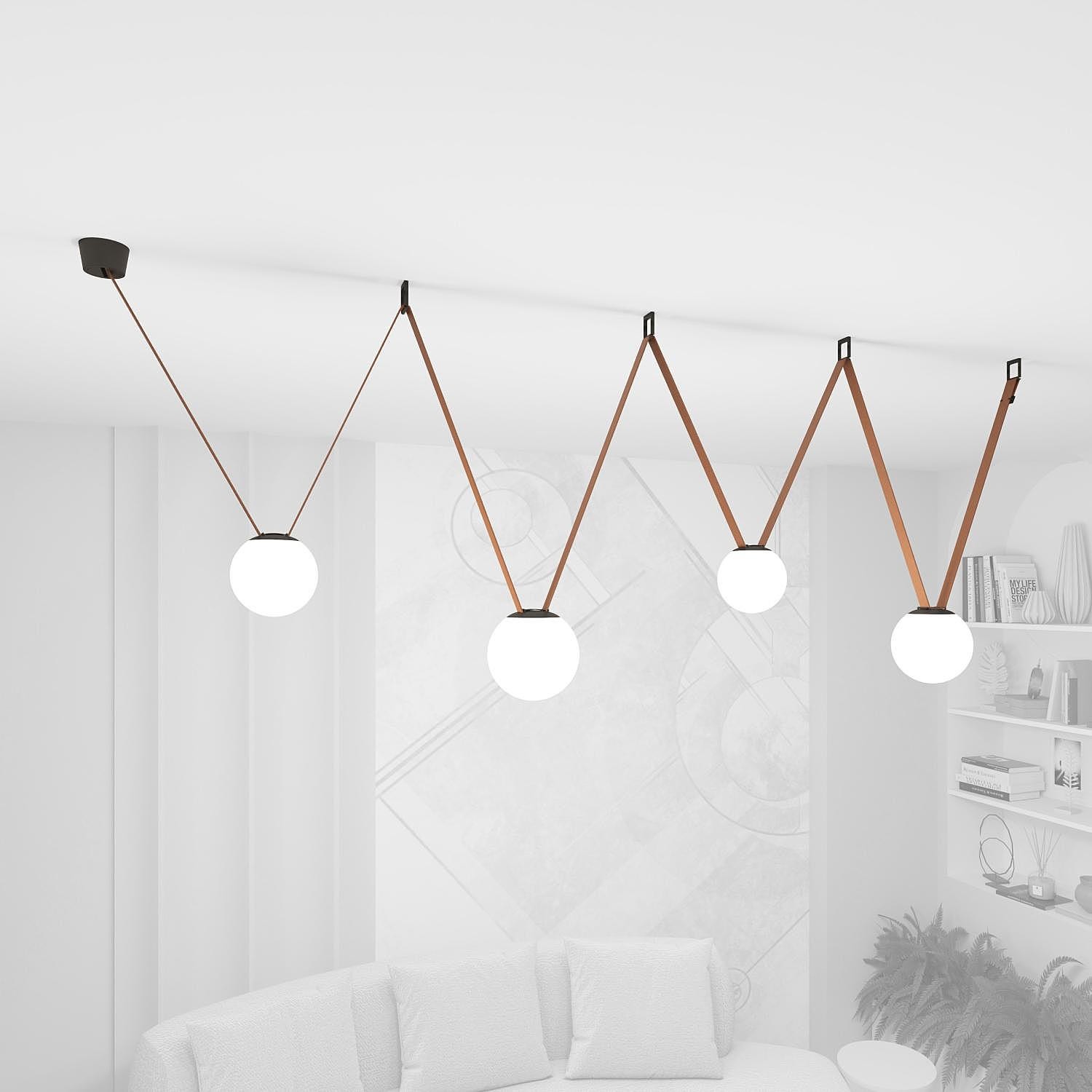 Комплект ременной трековой системы Belty DK55SET20-01-BR