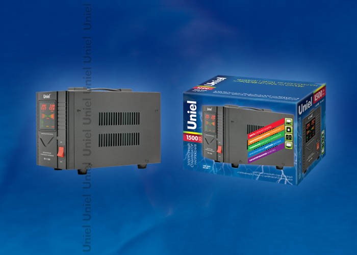 Стабилизатор релейный однофазныйUniel RS-1/1500