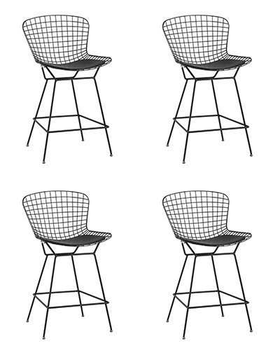 Комплект стульев Stool Group BTY-24L-P6 BL/BL X4