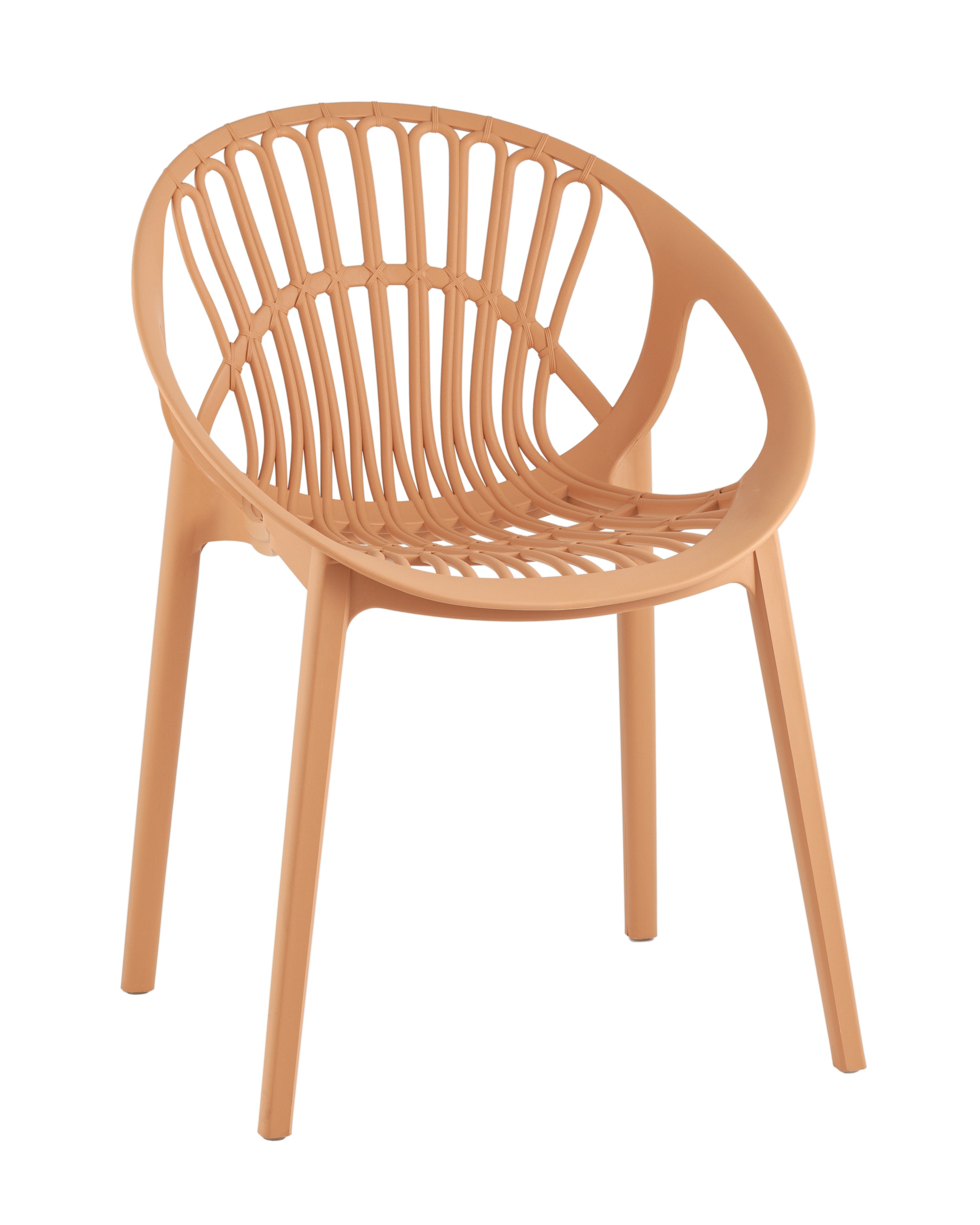 Стул пластиковый Stool Group Takeo SL-7094 yellow 70185