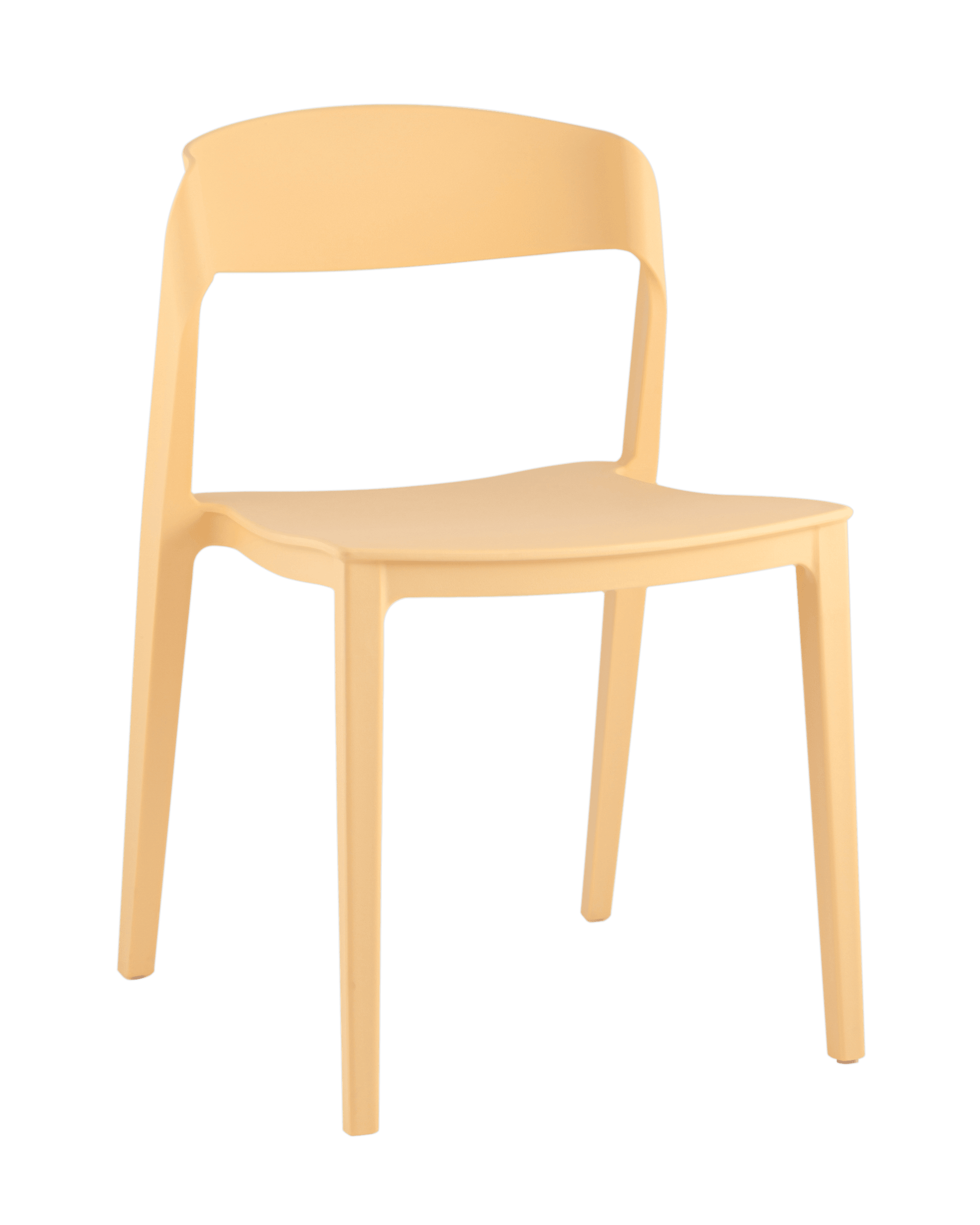 Стул пластиковый Stool Group Moris SL-7089 yellow 70139