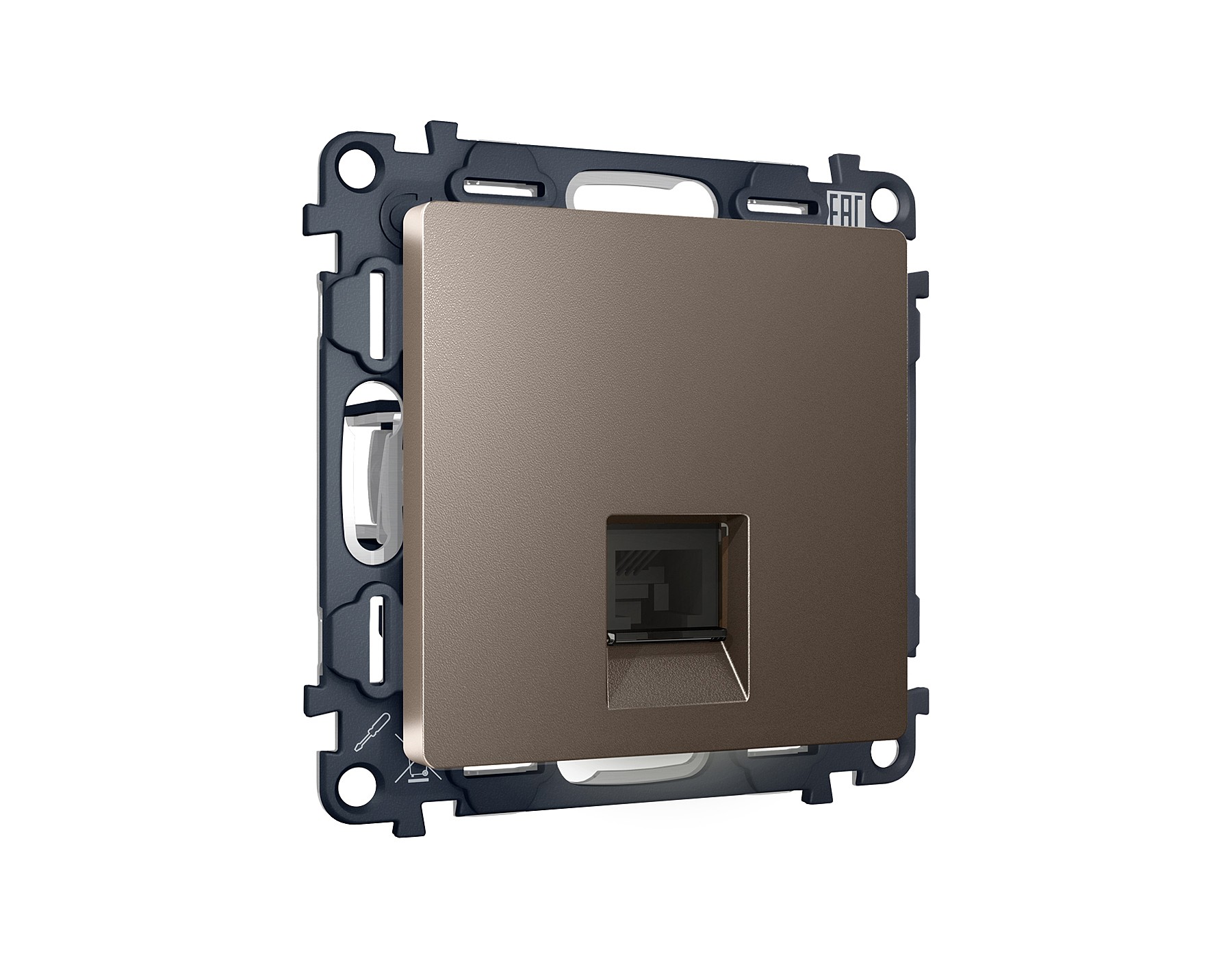 Розетка Ambrella Volt ALFA MA642010