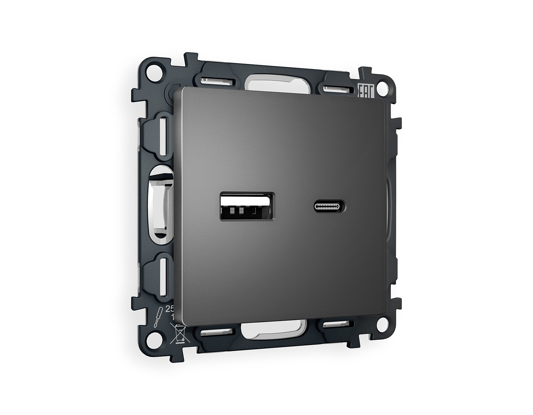 Розетка Ambrella Volt ALFA MA661010