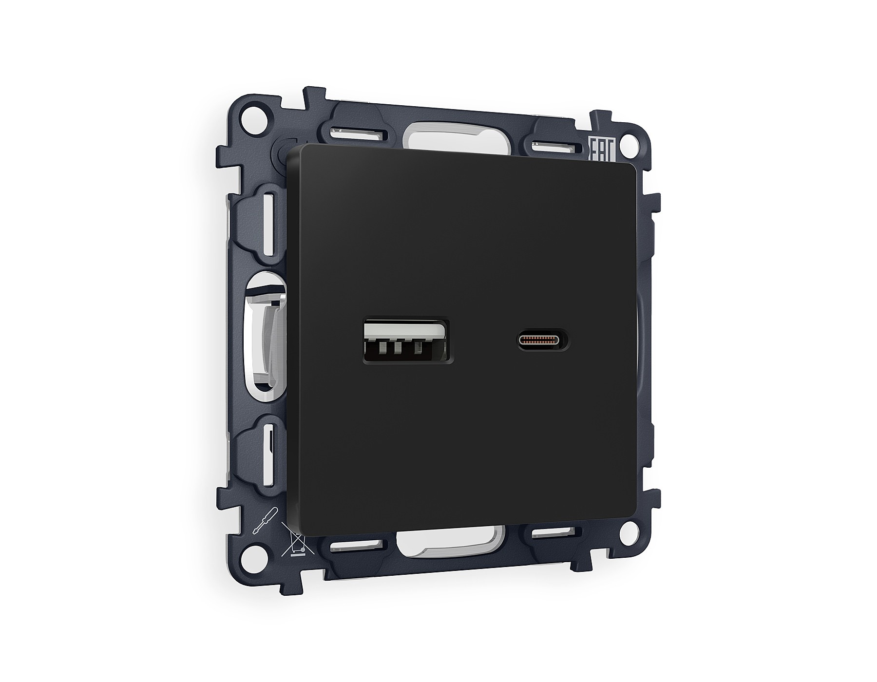 Розетка Ambrella Volt ALFA MA811010