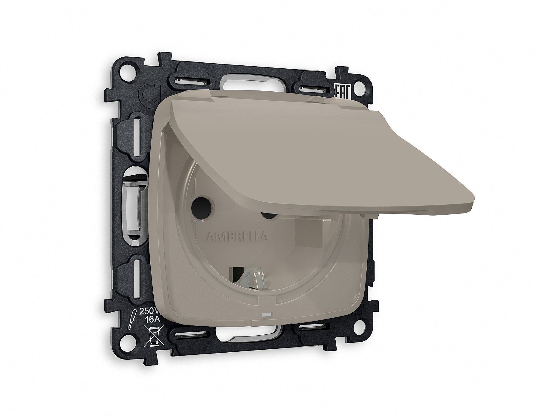 Розетка Ambrella Volt OMEGA MO368010