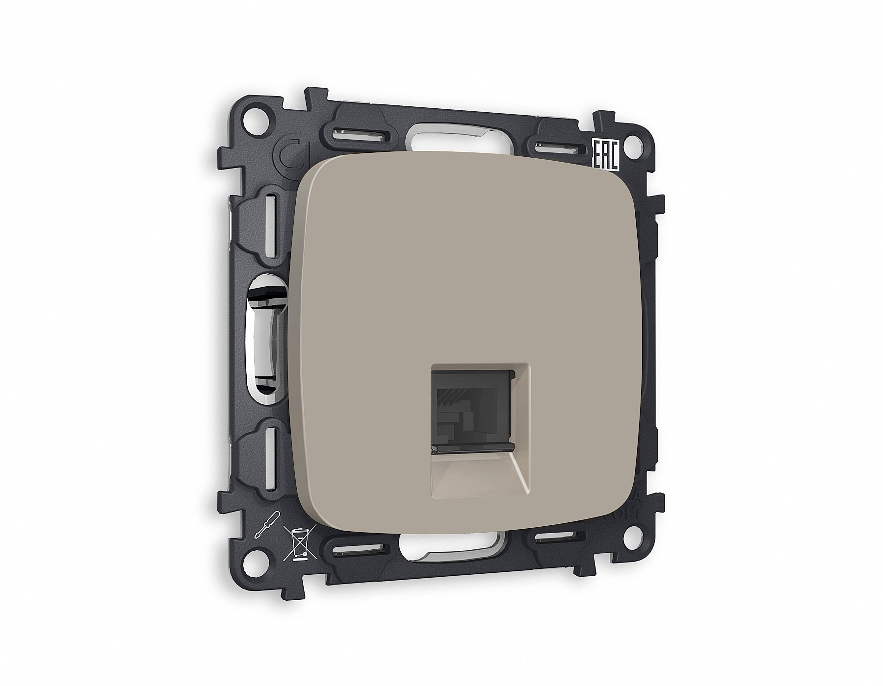 Розетка Ambrella Volt OMEGA MO372010