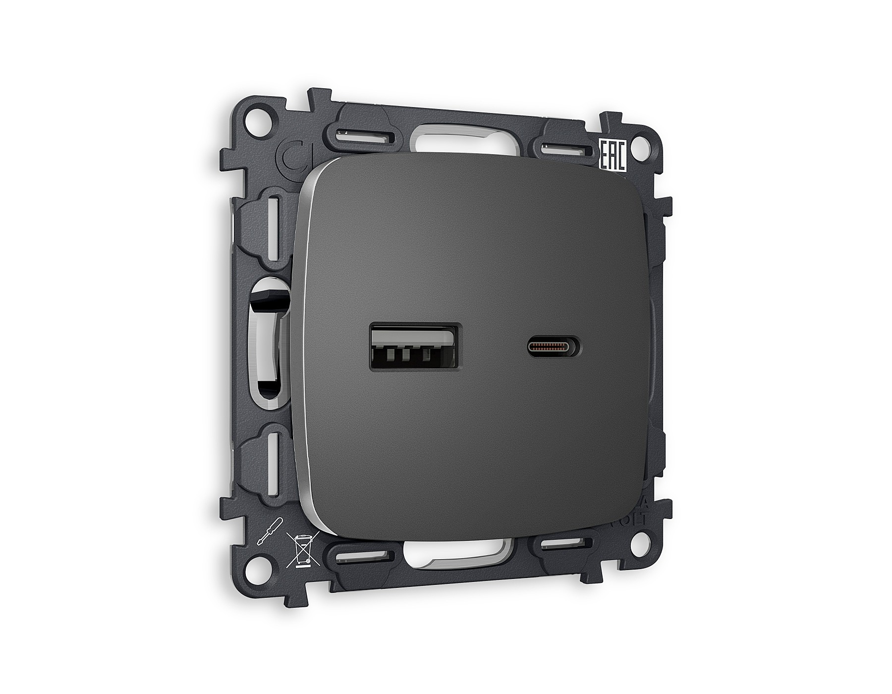 Розетка Ambrella Volt OMEGA MO661010