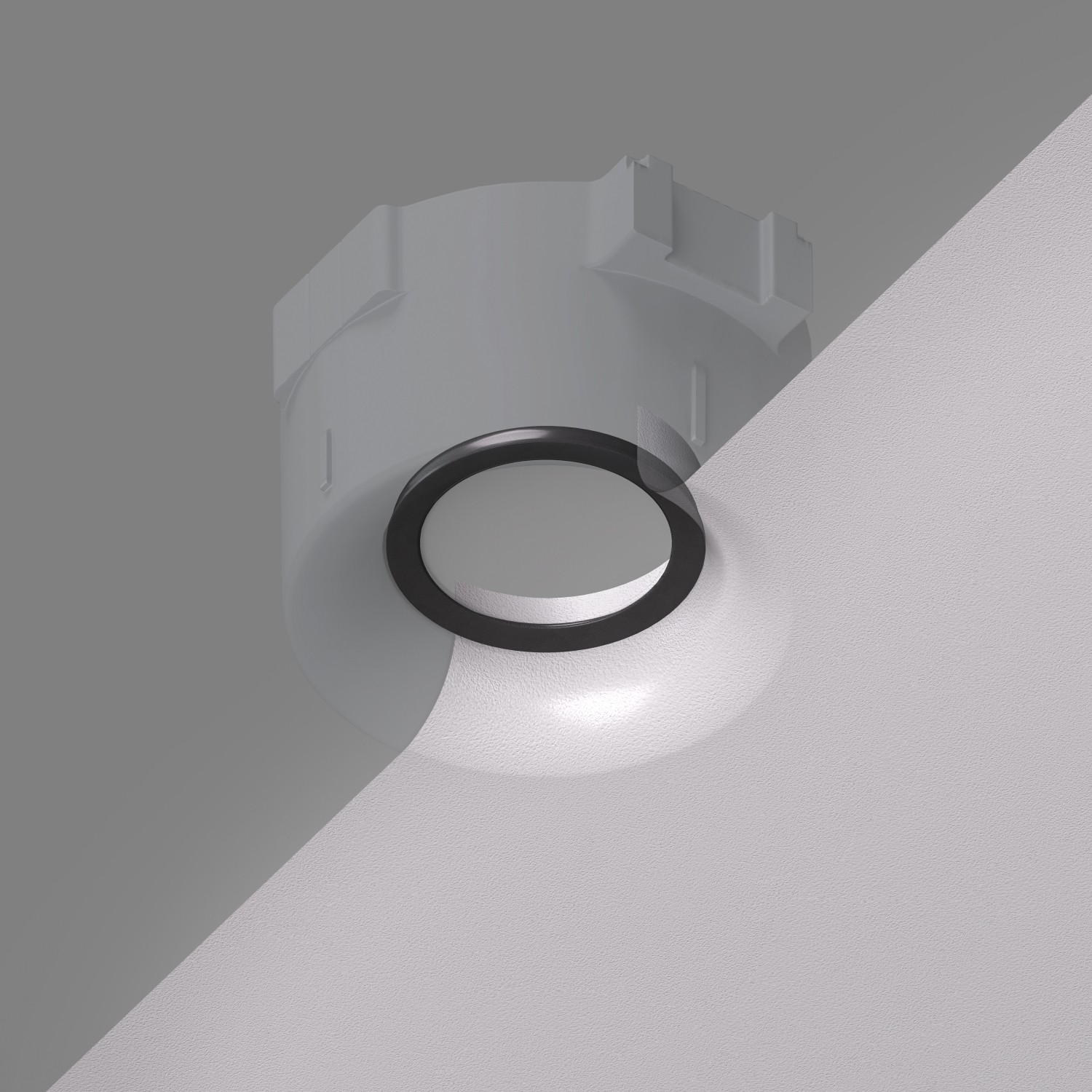 Фиксирующее кольцо для светильников серии INVIZ DK2085-BK