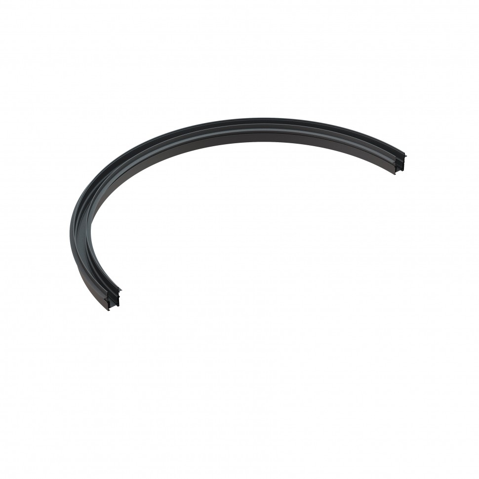 Шинопровод магнитный встраиваемый радиусный iLEDEX TECHNICAL VISION48/22 4822-1/2-D600-BK