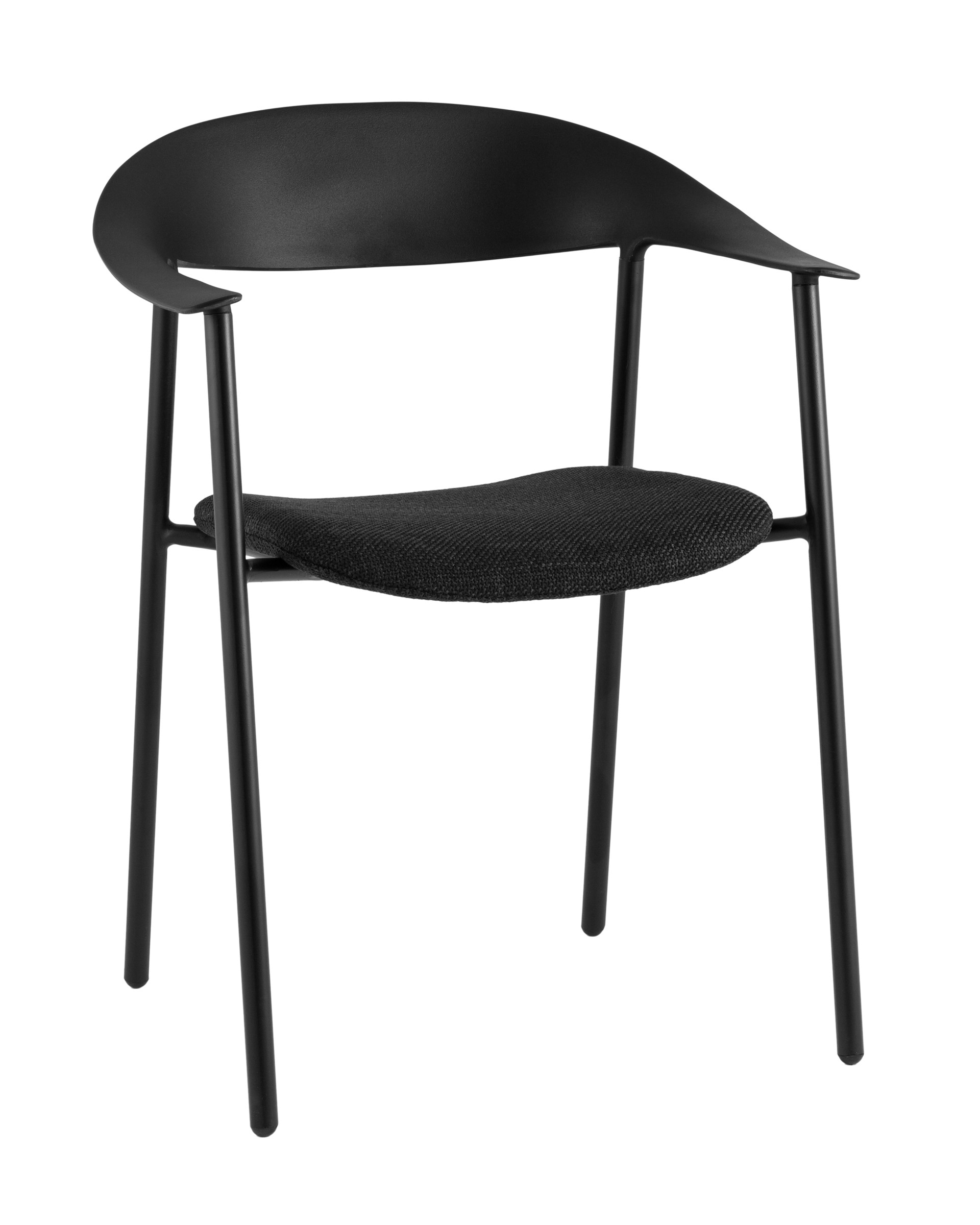 Стул пластиковый Stool Group Eila PC018-C black