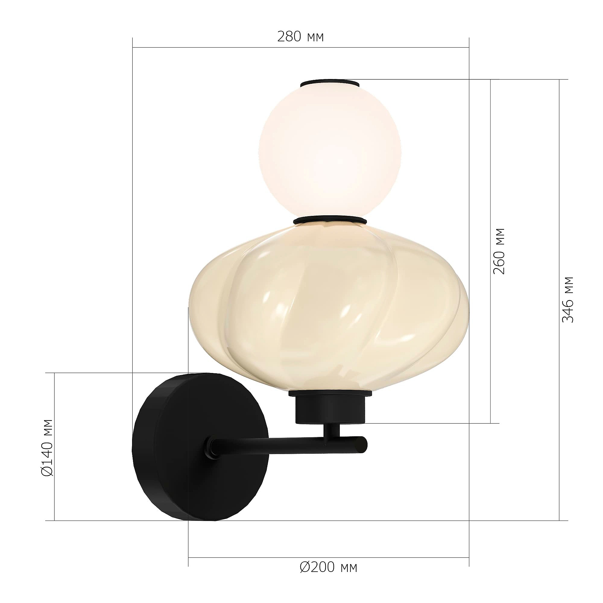 Настенное бра ST Luce Florentini SL6134.411.01