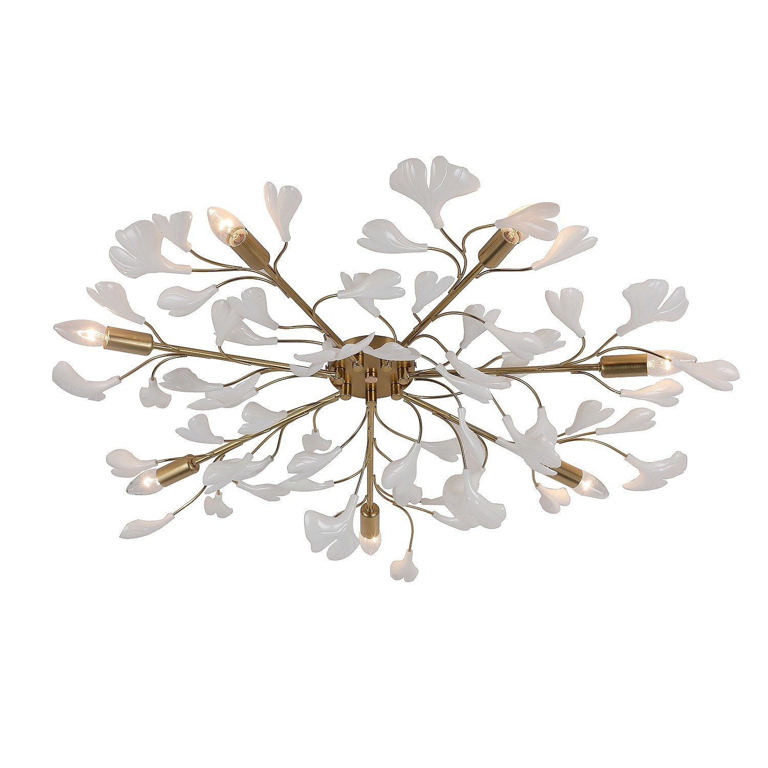 Потолочная люстра Gerhort G11107 G11107/7BRS+WT