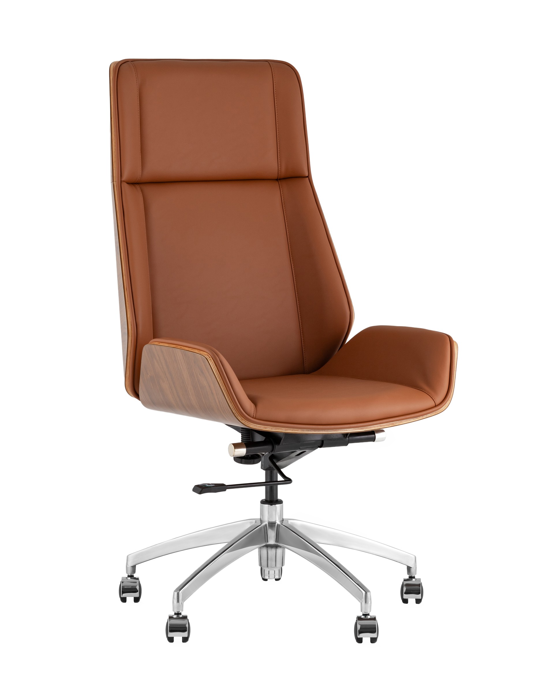 Компьютерное кресло Stool Group Crown A312 8383-14 walnut back