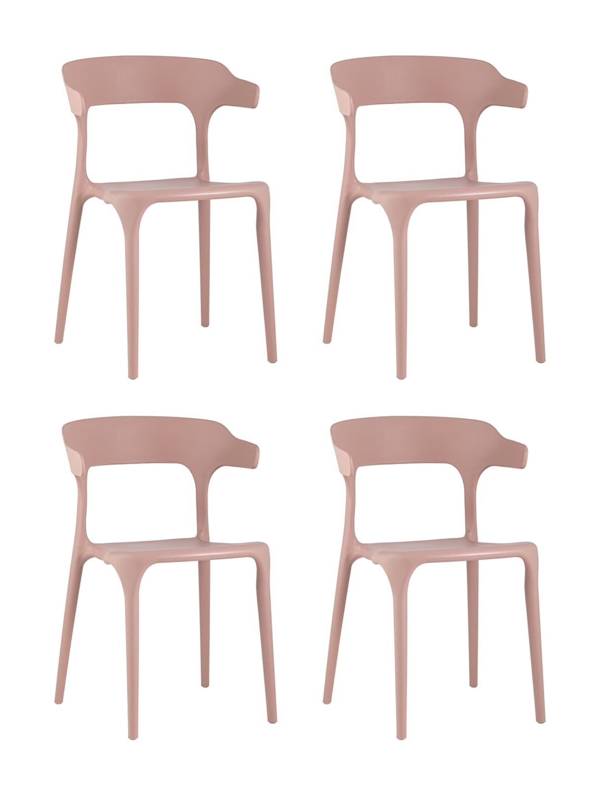 Комплект стульев Stool Group Neo SL-7082 pink 90531 X4