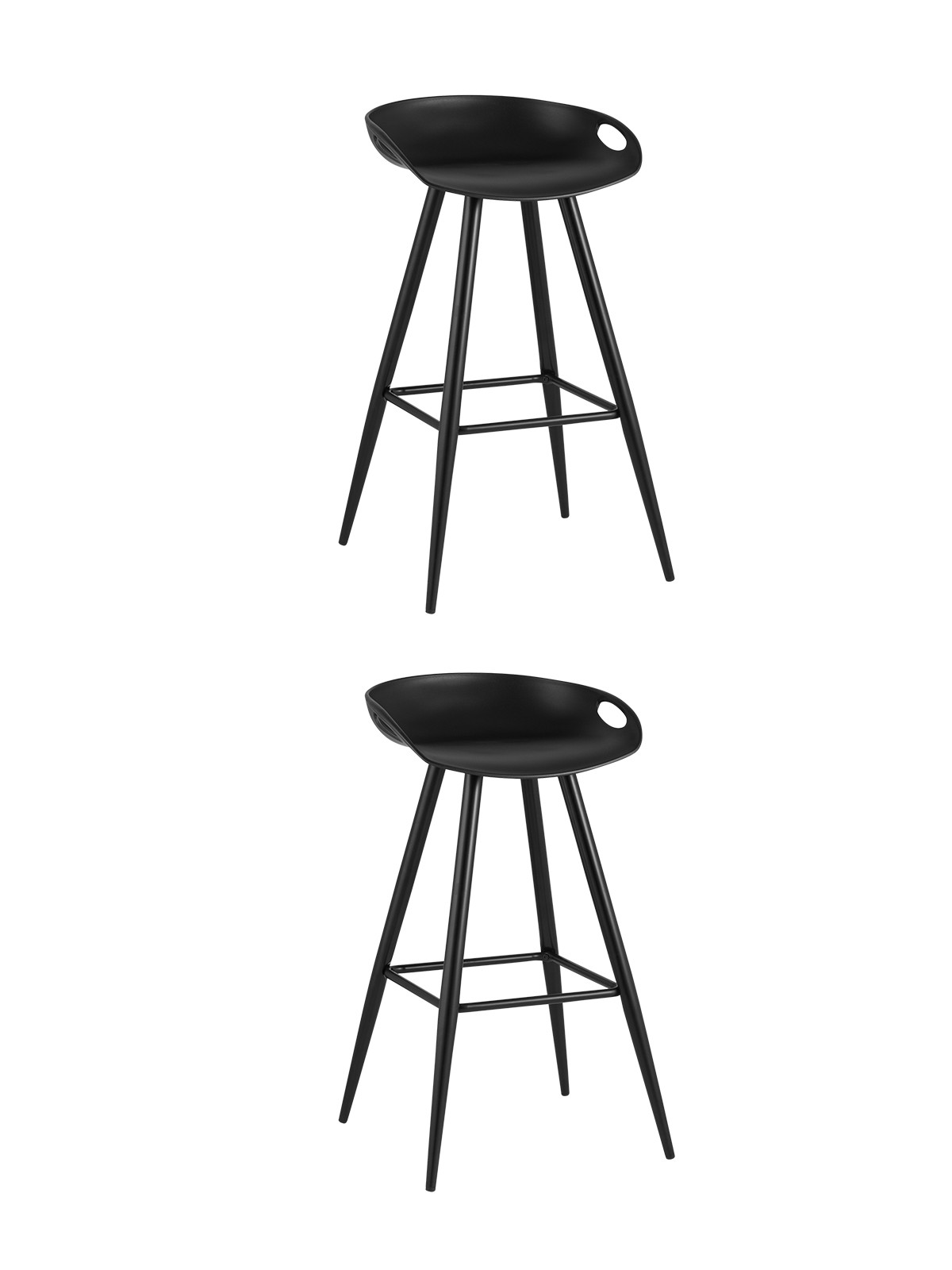 Комплект стульев Stool Group Флэш FIYAN BLACK X2