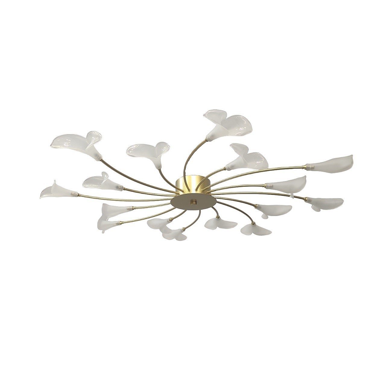 Потолочная люстра ЭкономСвет 11120 11120/16GD WT