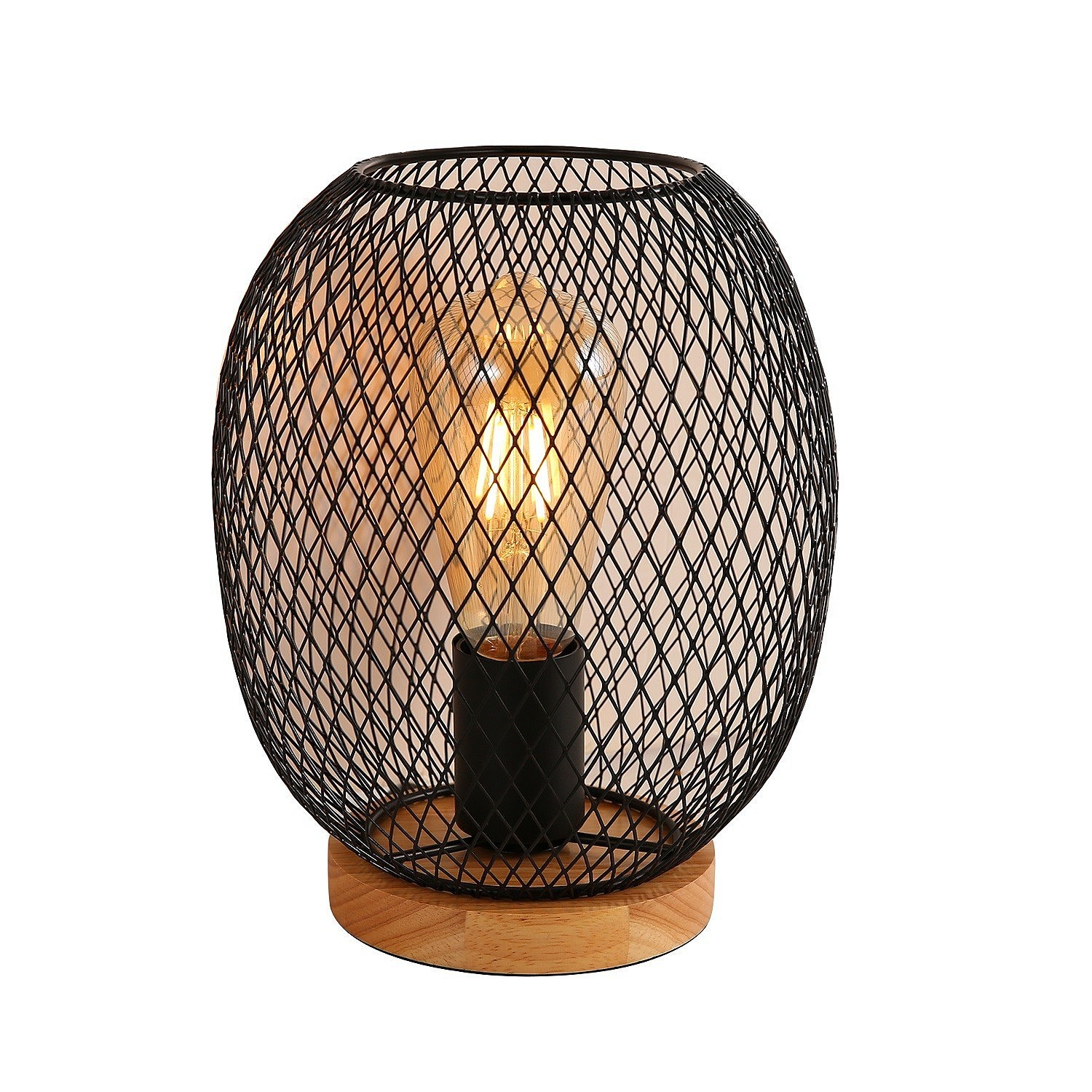 Настольная лампа ЭкономСвет 21001 21001/1T WD BK