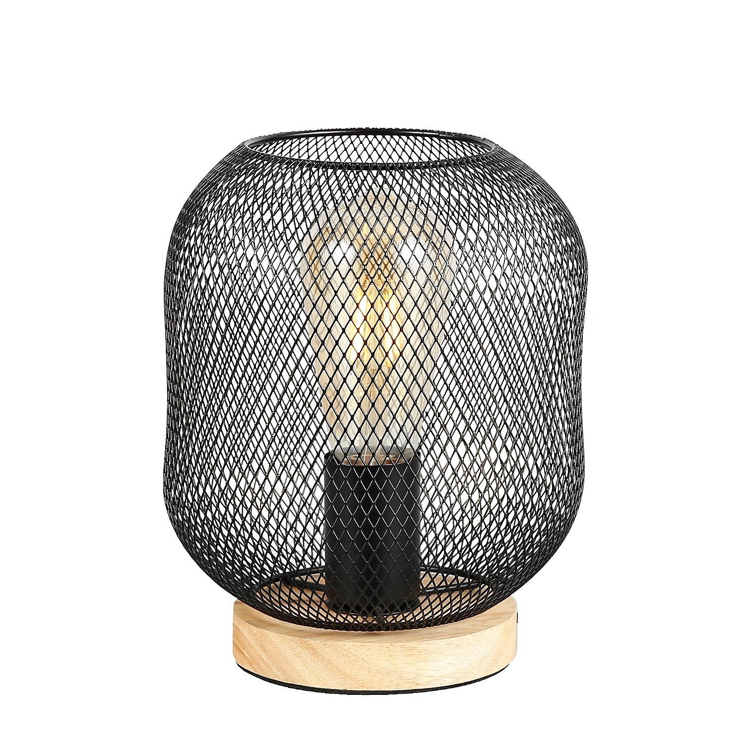 Настольная лампа ЭкономСвет 21002 21002/1T WD BK