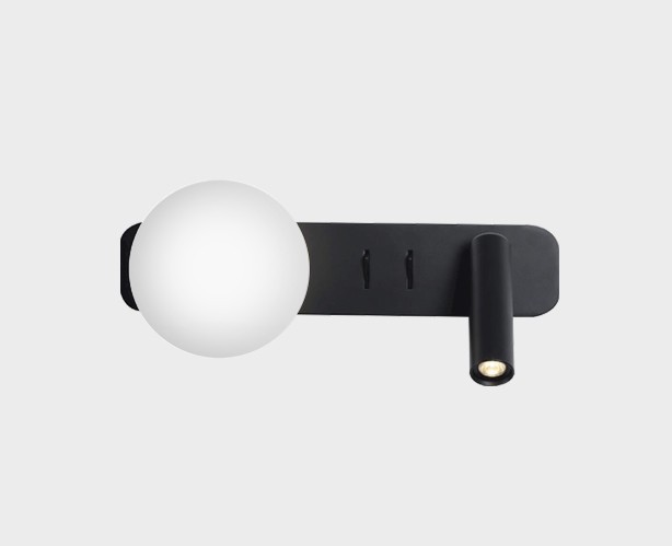 Настенный светильник Italline IT08 IT08-8024 black 3000K