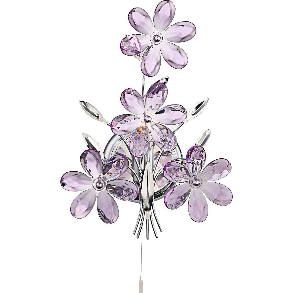 Бра с цветочками Purple 5147 Globo