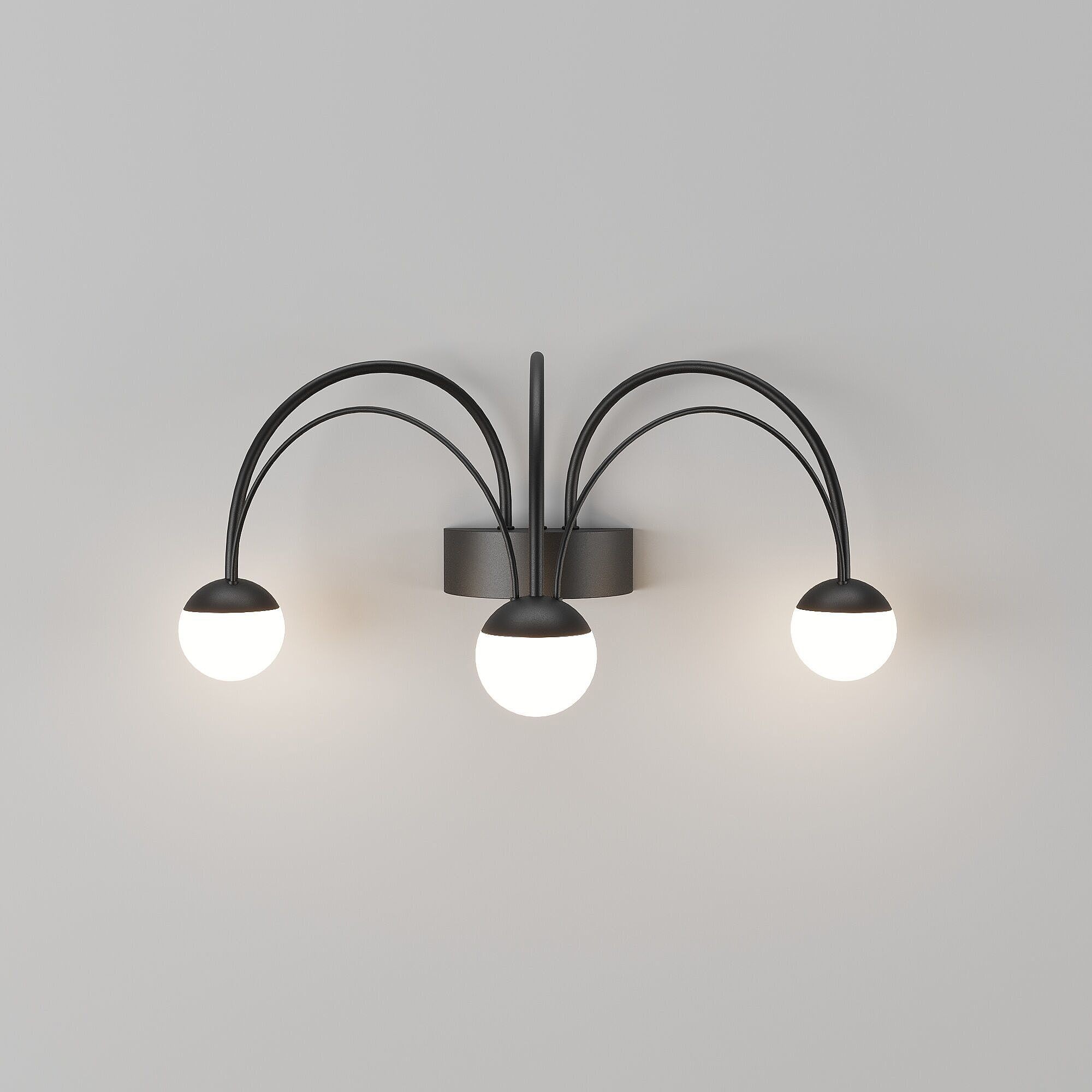 Настенное бра Eurosvet Ragno 90031/3 черный