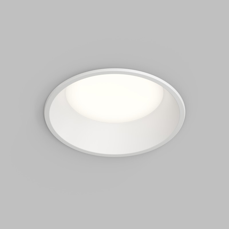 Точечный встраиваемый влагозащищенный светильник TRIM DK2451-WH