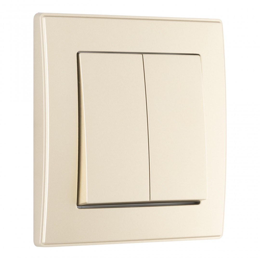 Выключатель Arte Milano Set06-1 SET06-1-30-2 shampan