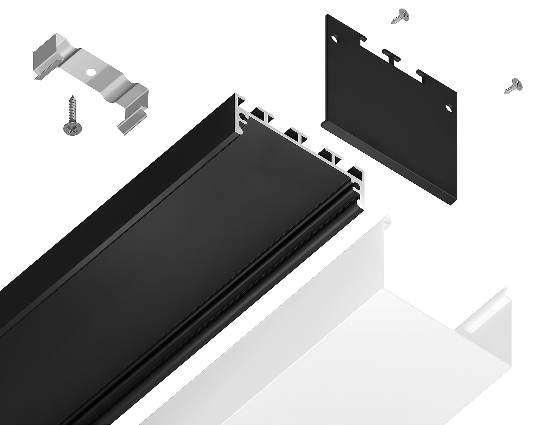 Профиль Ambrella Profile System GP3070BK