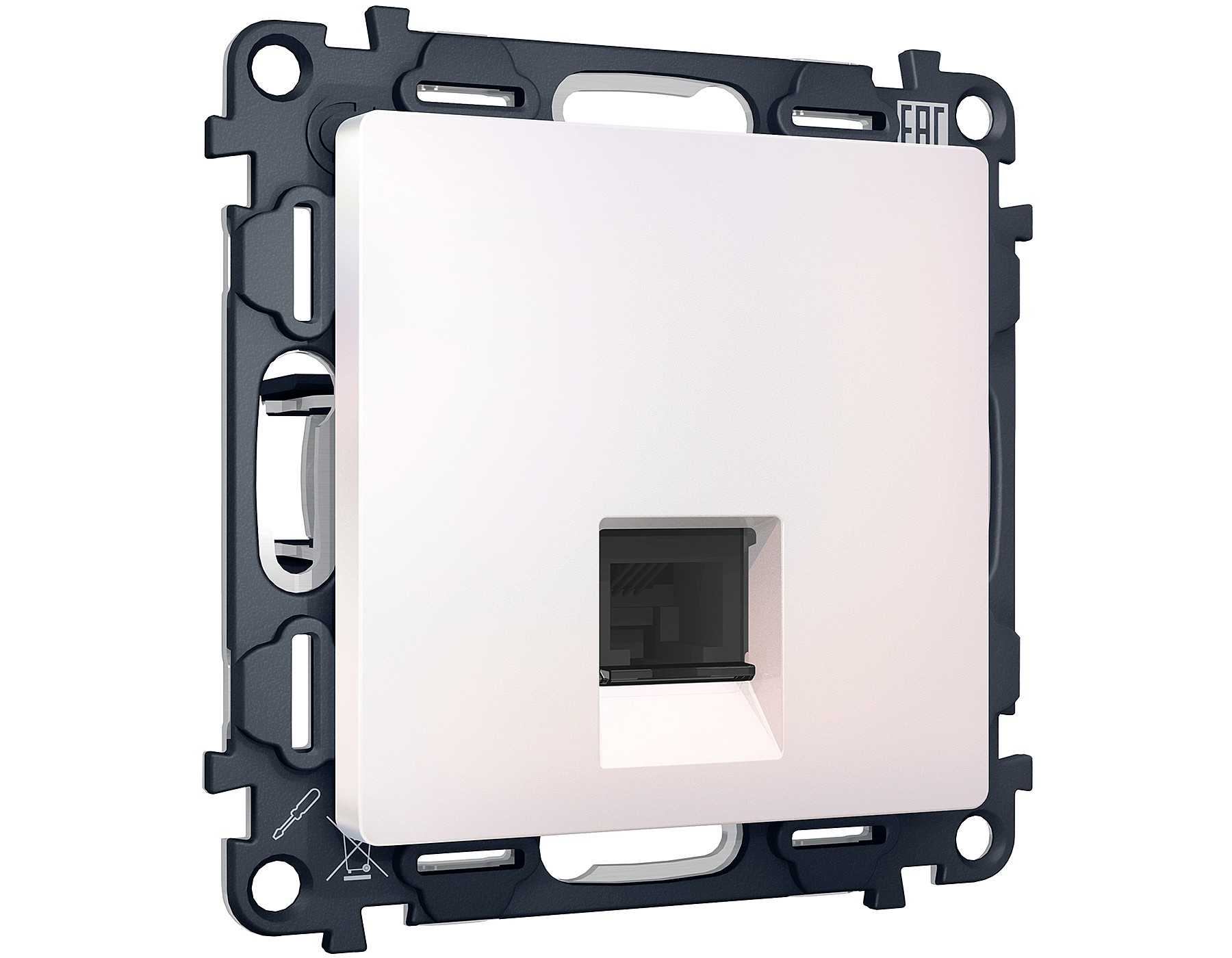 Розетка Ambrella Volt ALFA MA212005