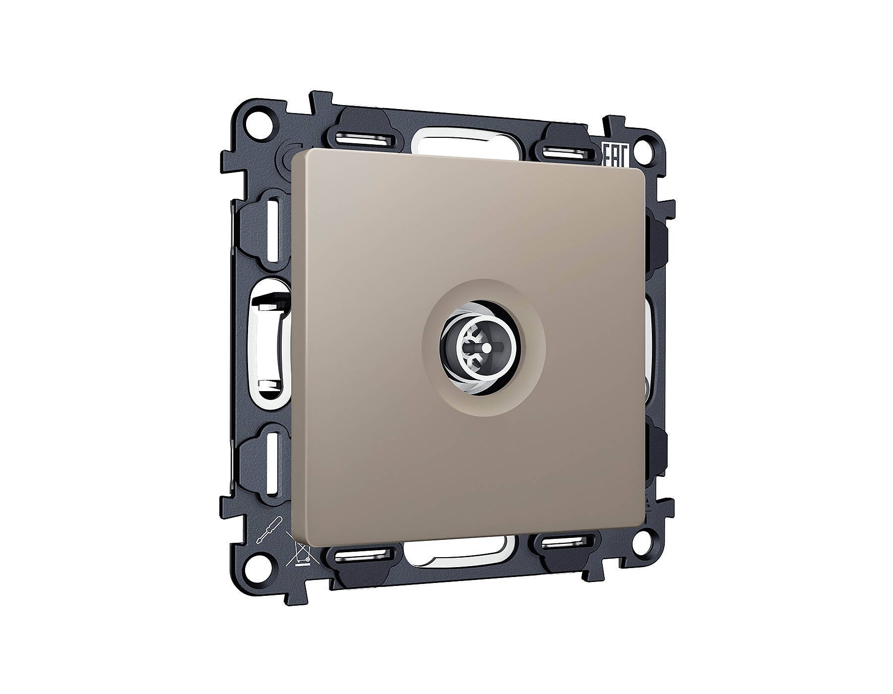 Розетка Ambrella Volt ALFA MA373005