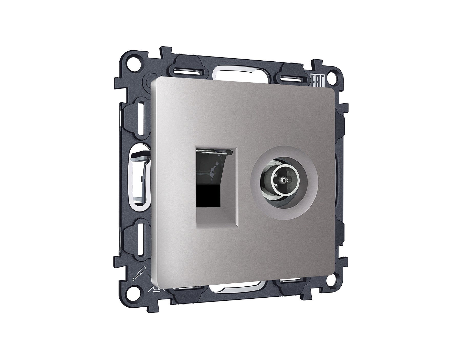 Розетка Ambrella Volt ALFA MA512510