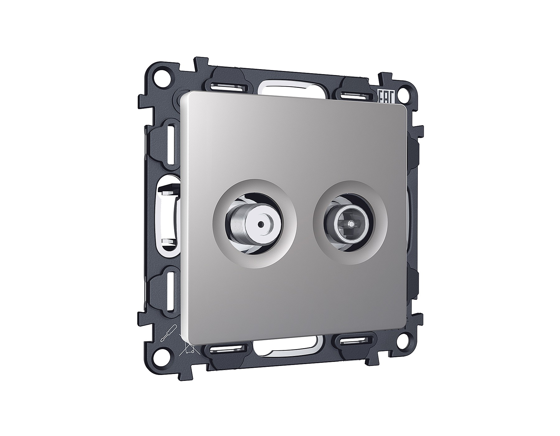 Розетка Ambrella Volt ALFA MA513310