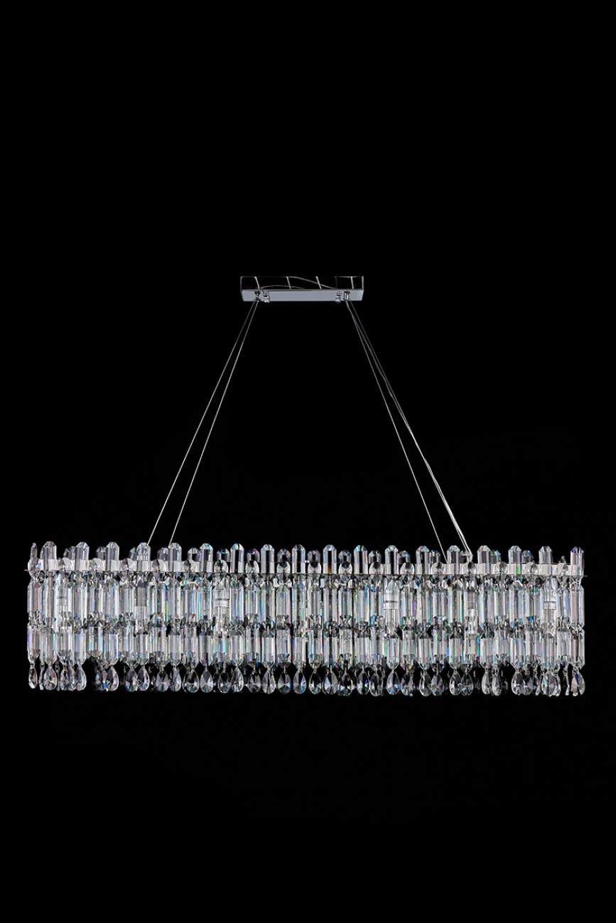 Подвесная люстра LEON Elien LE3001/1200LS CH