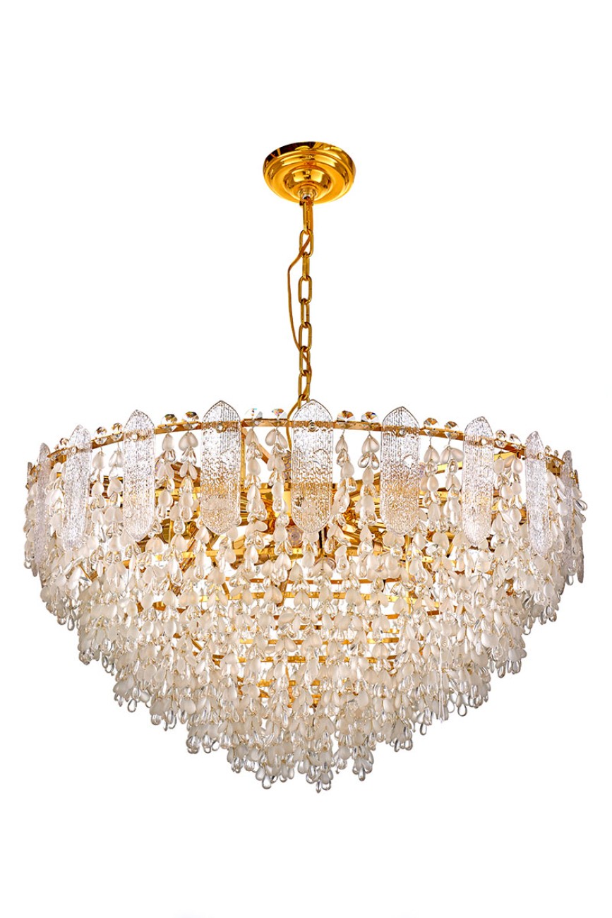 Подвесная люстра LEON Raisin LE6855/800 GD