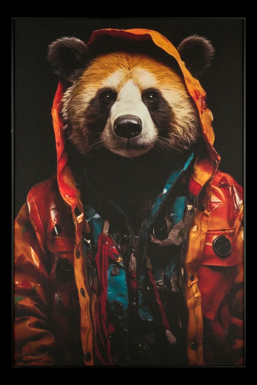 Картина настенная Teona Decor Panda TD187