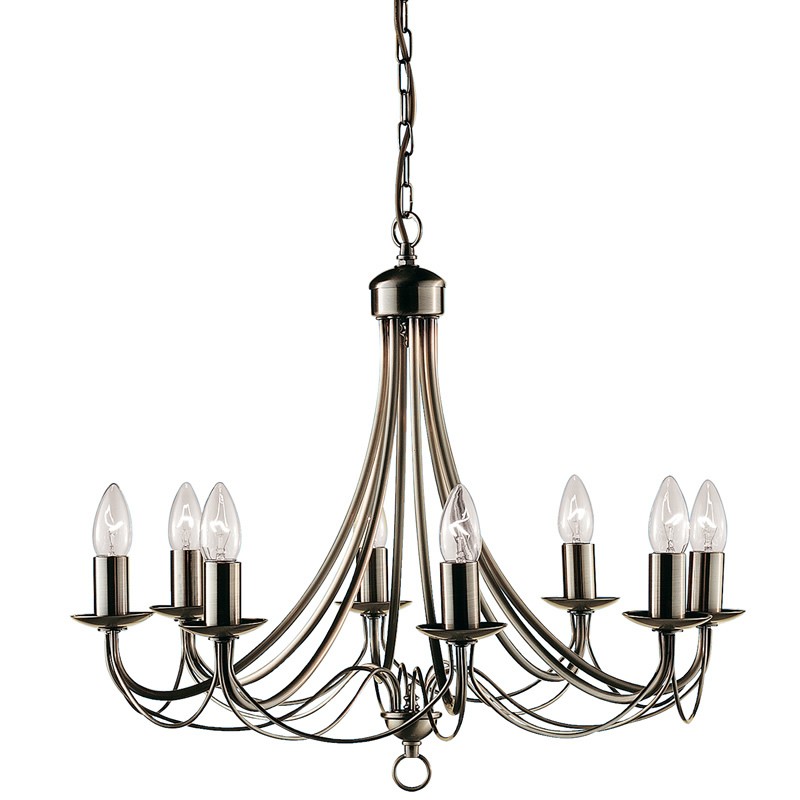 Подвесная люстра Arte Lamp MAYPOLE A6300LM-8AB