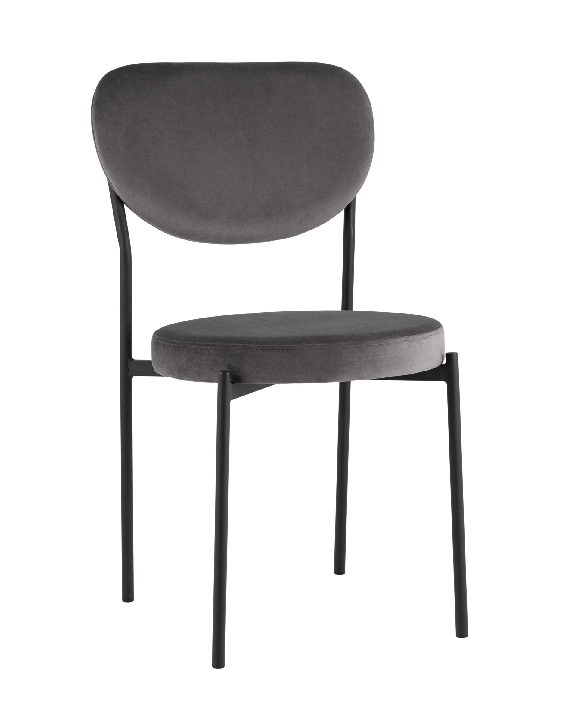 Обеденный стул Stool Group Барбара BARBARA grey velvet 40