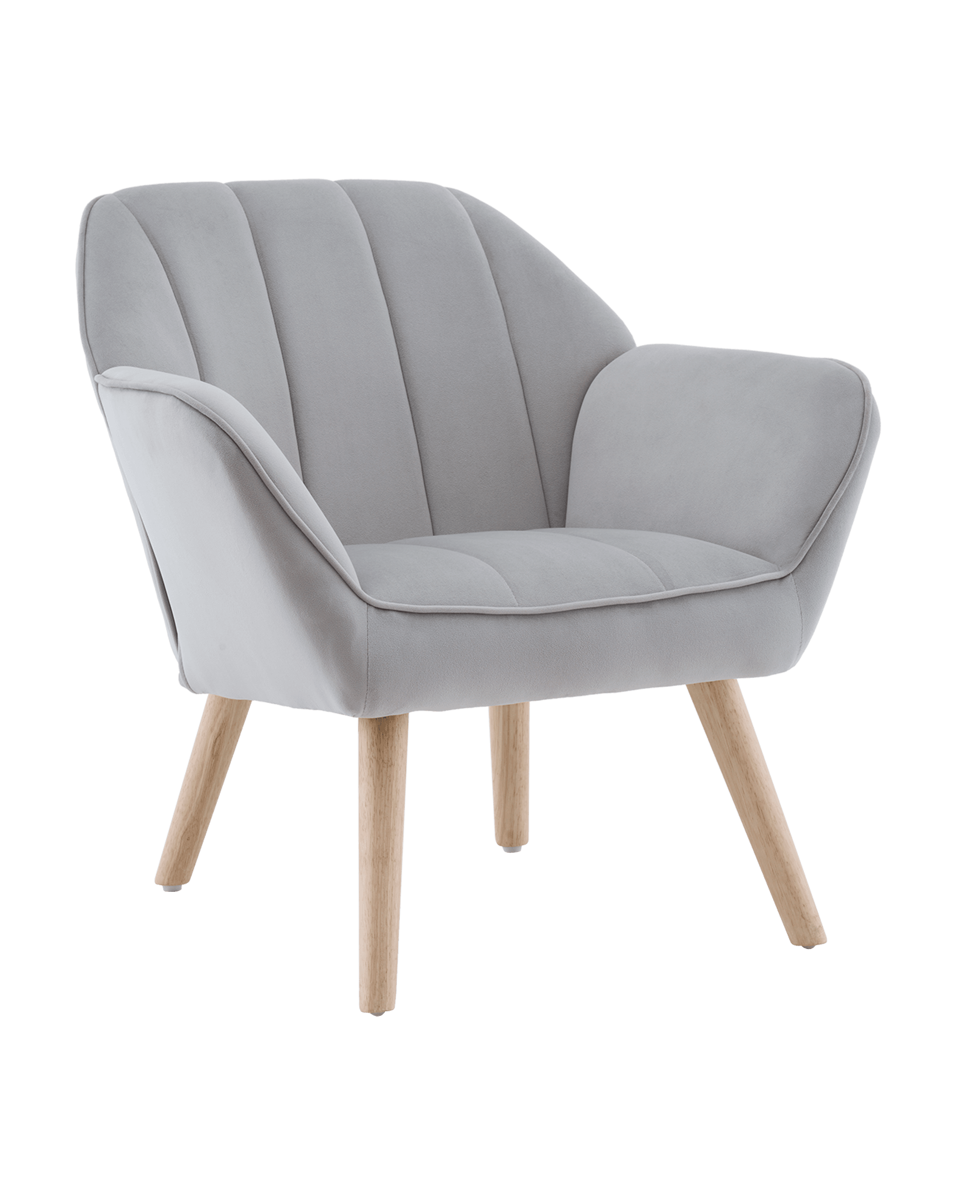 Кресло Stool Group Руди QH-2802K HLR-14 light grey