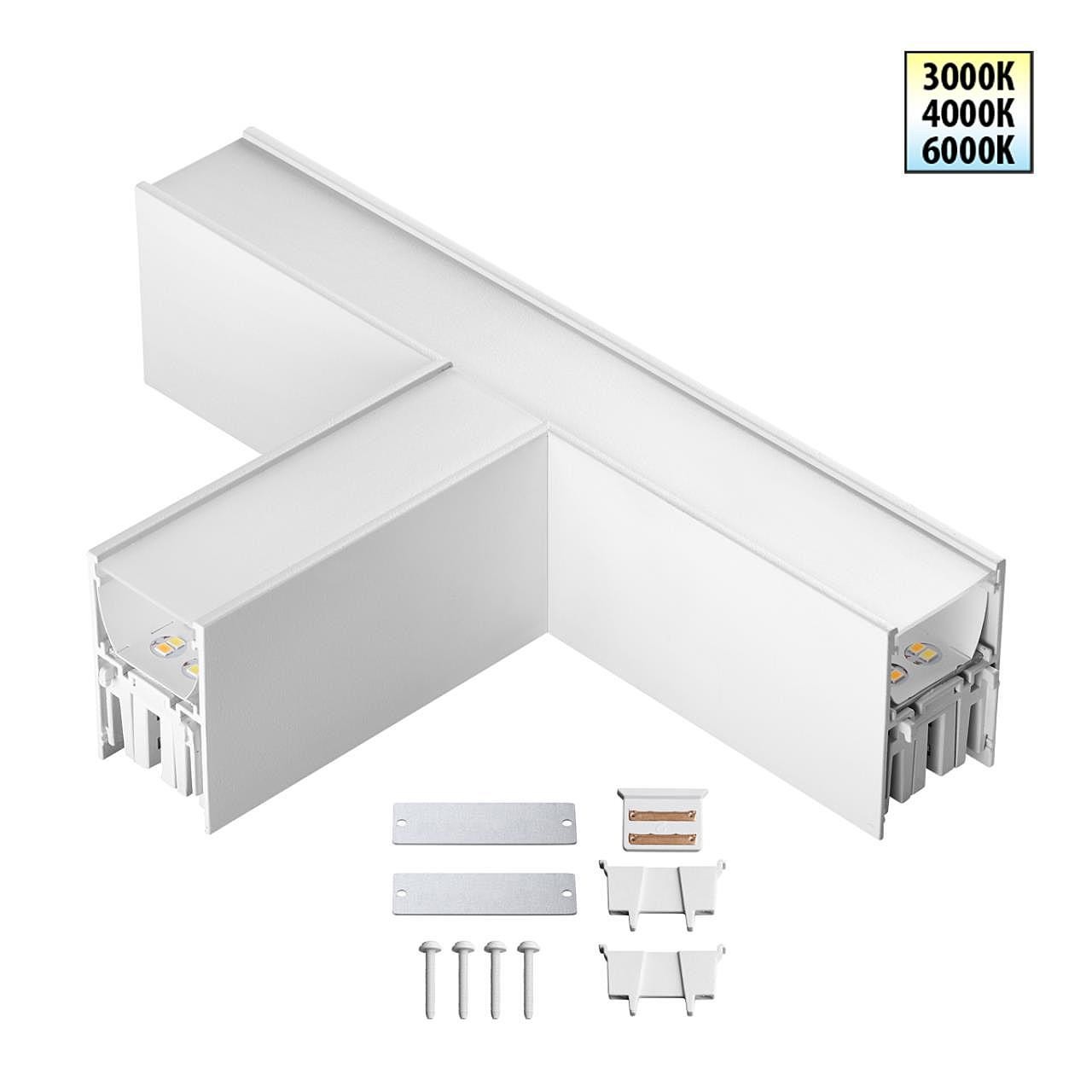 Светильник соединитель Т с переключ. цв. температуры Novotech Fatto 359610