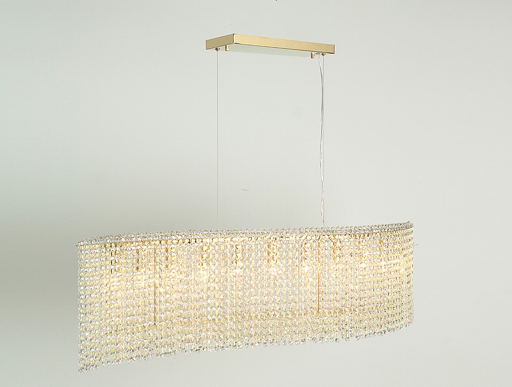 Подвесная люстра Newport Diana 10911/S gold