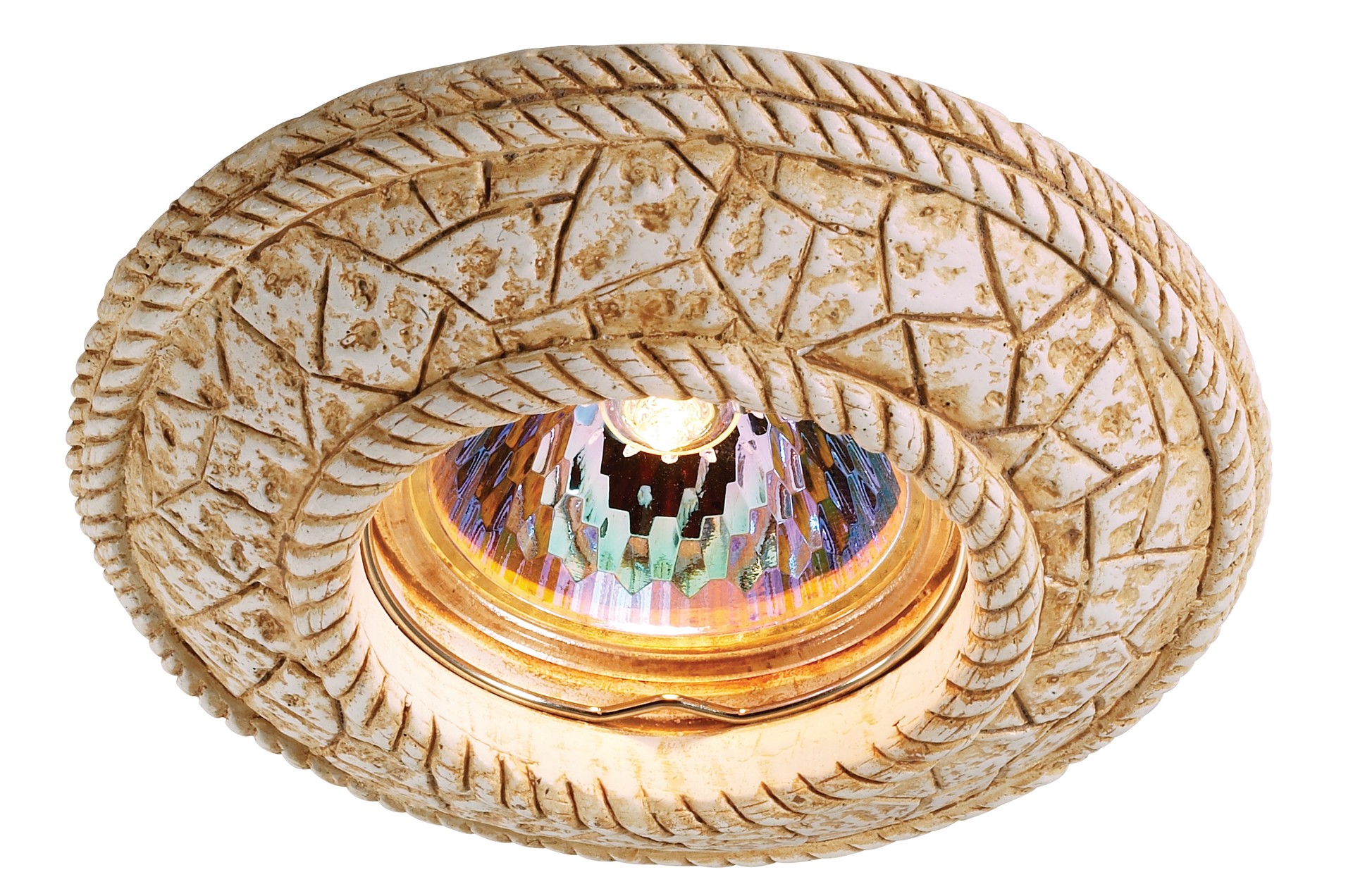 Встраиваемый светильник с узорами Sandstone 369532 Novotech