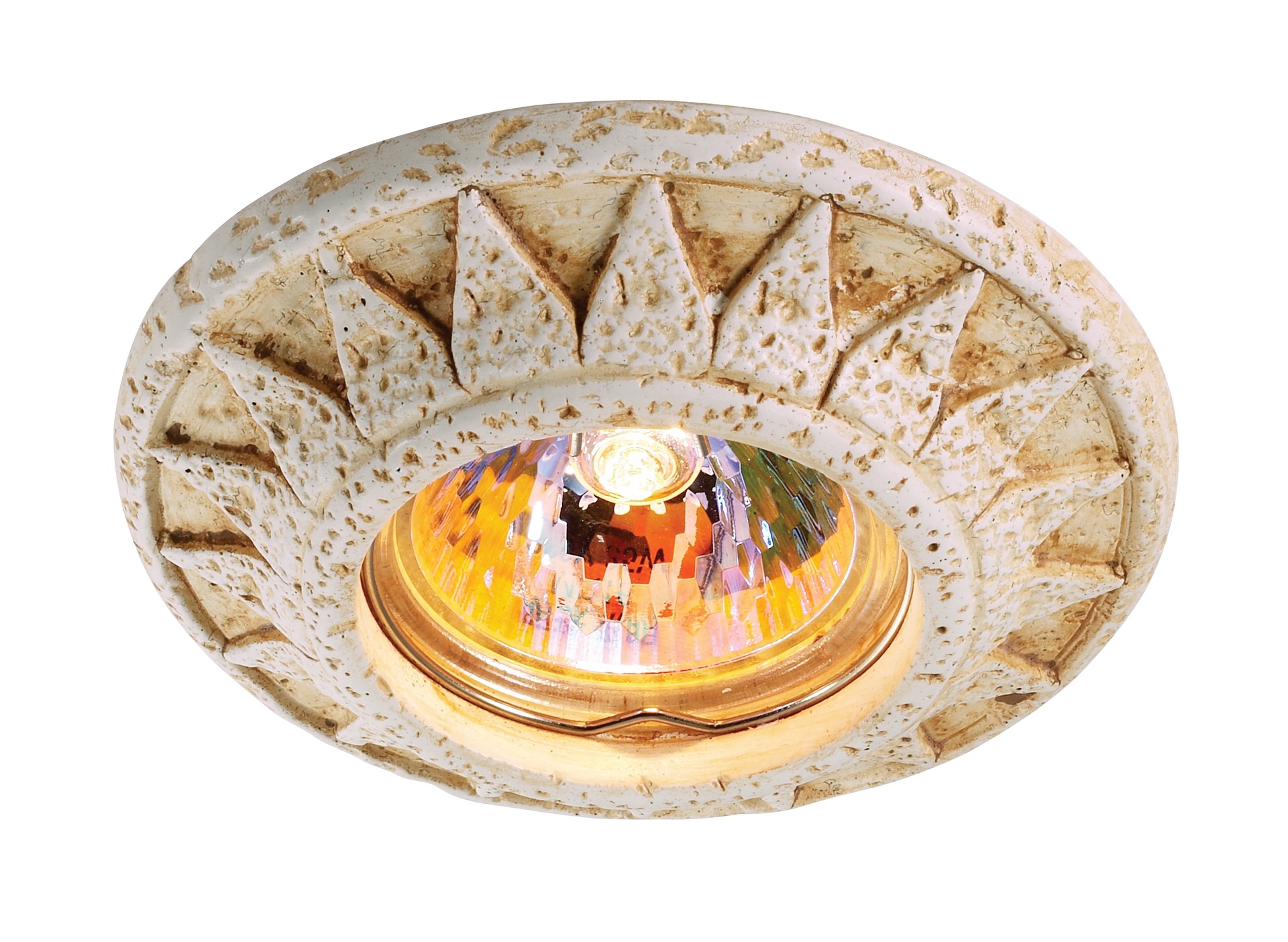 Встраиваемый светильник с узорами Sandstone 369534 Novotech