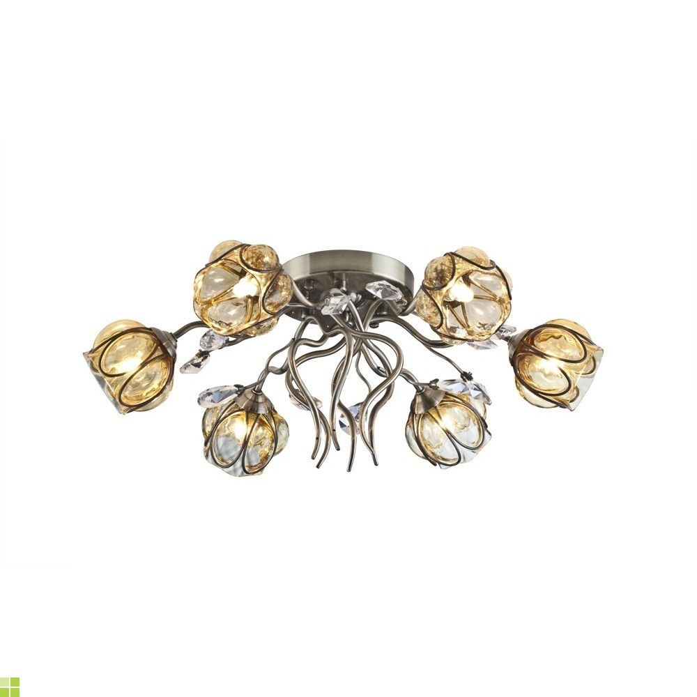 Потолочная люстра Arte Lamp VENEZIA A2201PL-6AB