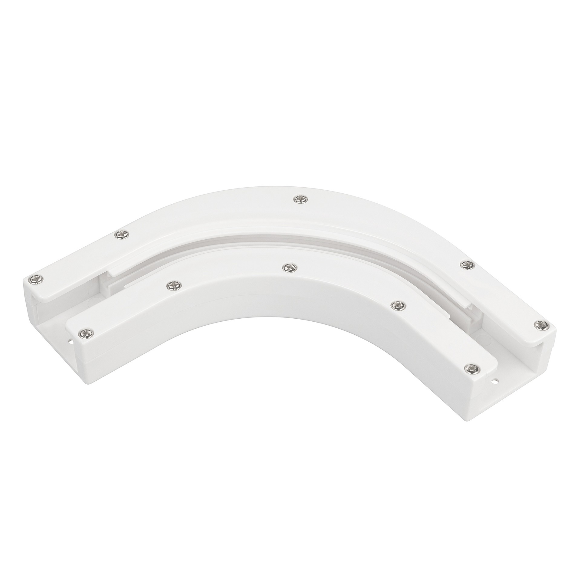 Пластиковый белый уголок для карниза Arlight 054820