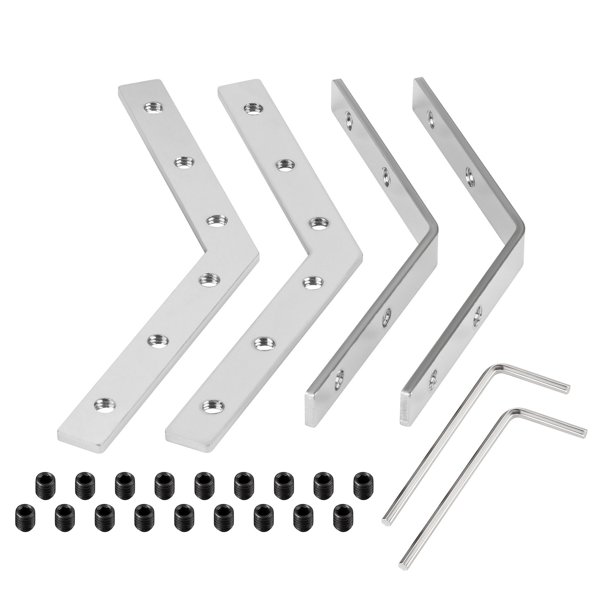 Коннекторы (4 шт. - два внутренних и два внешних) для соединения двух отрезков профилей Arlight Sl-Line 056821